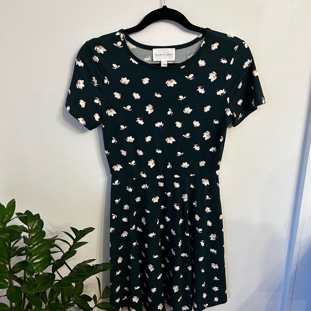 French Grey dress